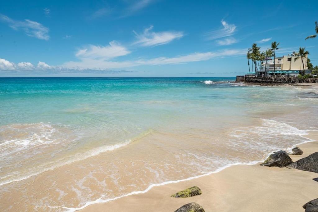 Hawaiian-Style Oceanview Across The Street From Historic Magic Sands Beach Park - White Sands Village 202 Kailua Kültér fotó